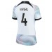 Cheap Liverpool Virgil van Dijk #4 Away Football Shirt Women 2022-23 Short Sleeve
